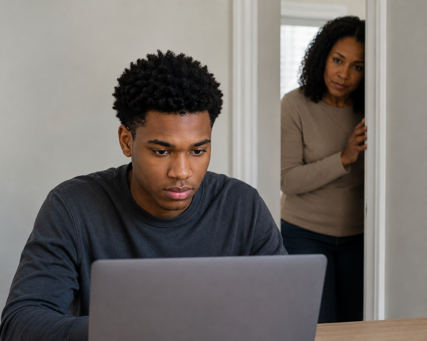 Parent supporting their new college graduate during the job search